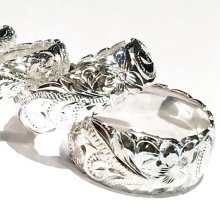 他の写真1: silver hawaiian ring (cut out - 10mm)