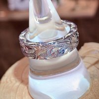 Silver heavy ring 