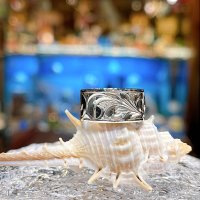 手彫り Flat ring 10mm幅 