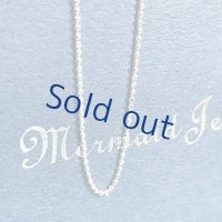 Silver カットボールチェーン