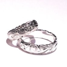 他の写真3: silver hawaiian ring (cut out - 4mm)