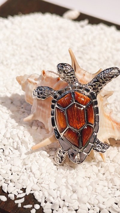 画像1: Turtle Koa wood  top 