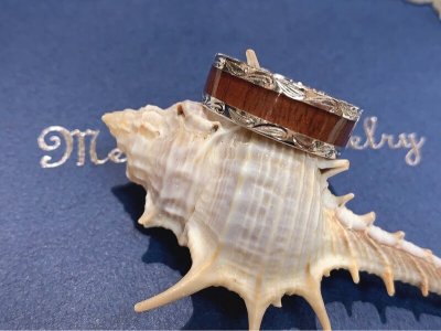 画像2: Koa wood ring