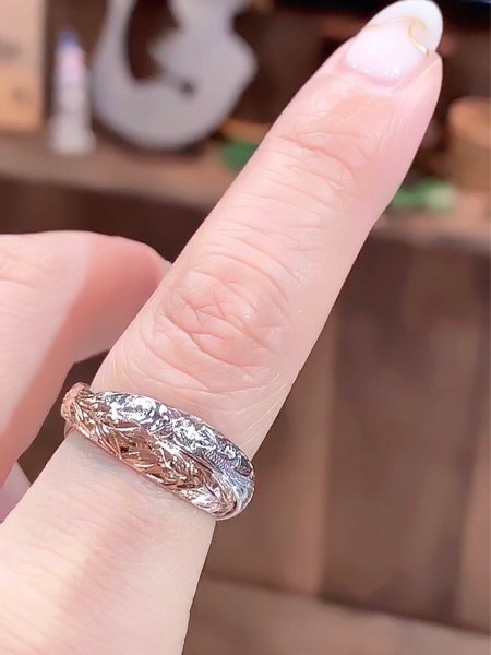 画像1: 2連 silver ring (1)